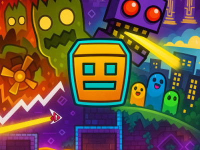 Geometry Dash 2.2 background