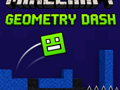 Geometry Dash Minecraft background