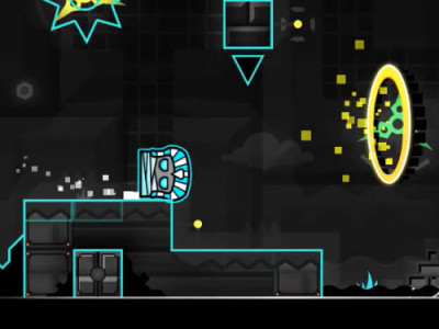 Geometry Dash Overcast background
