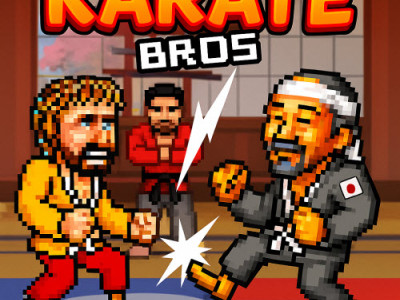 Karate Bros background