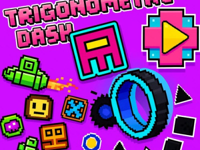 Trigonometry Dash background