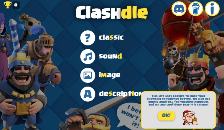 Clashdle Screenshot