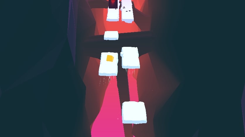 Constantly jumping left and right is crucial for survival in the Jelly Runner game at Geodashlite.io