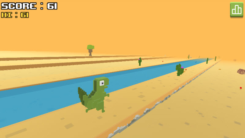 Dino Dash 3D Screenshot