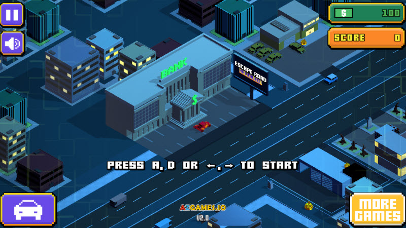 Escape Road Halloween Screenshot