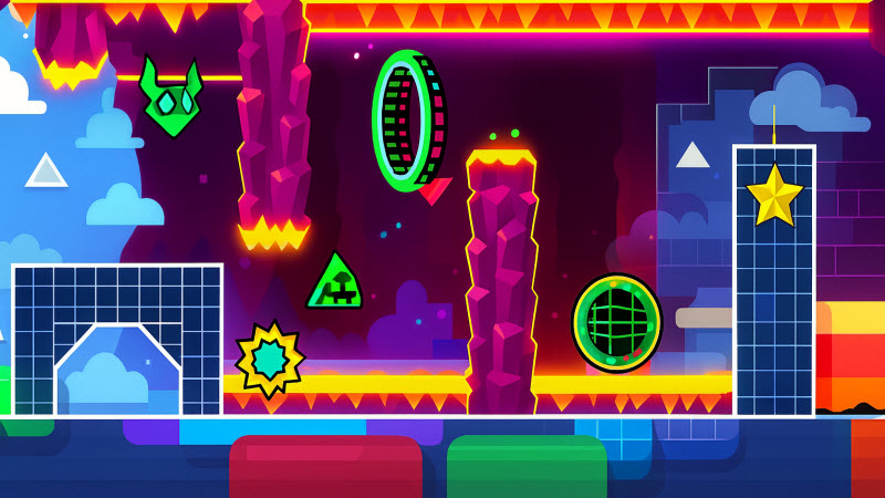 Geometry Dash Dreamy Screenshot