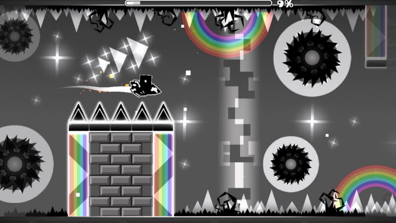 Geometry Dash Platinum Adventure Screenshot