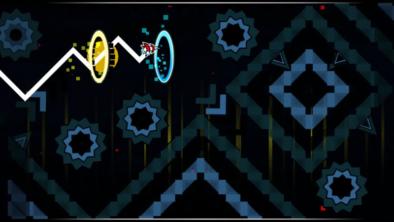Geometry Dash Sonic Wave Screenshot