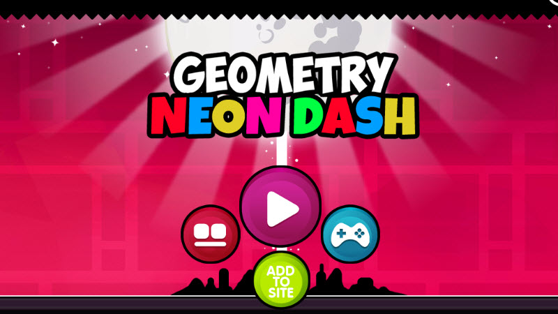 Geometry Neon Dash Screenshot