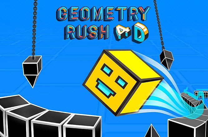 Geometry Rush 4D Screenshot