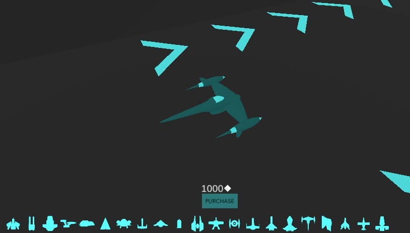Players can customize their desired spaceship in Hyper Tunnel game at Geodashlite.io