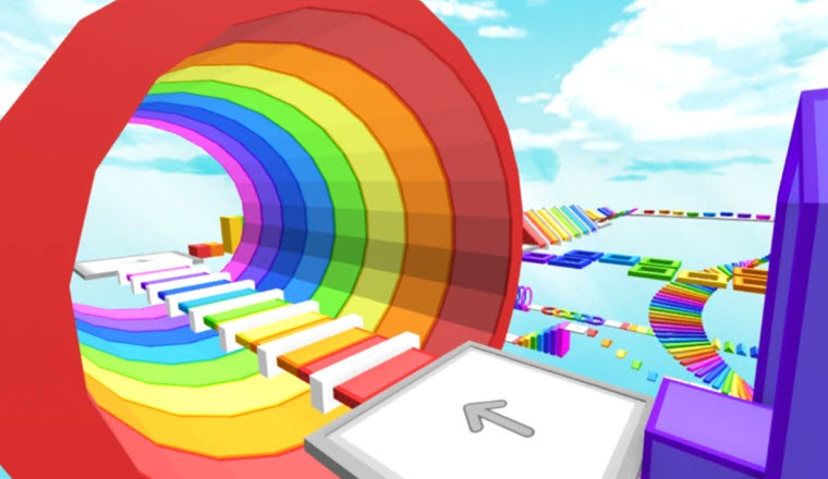 Rainbow Obby Screenshot